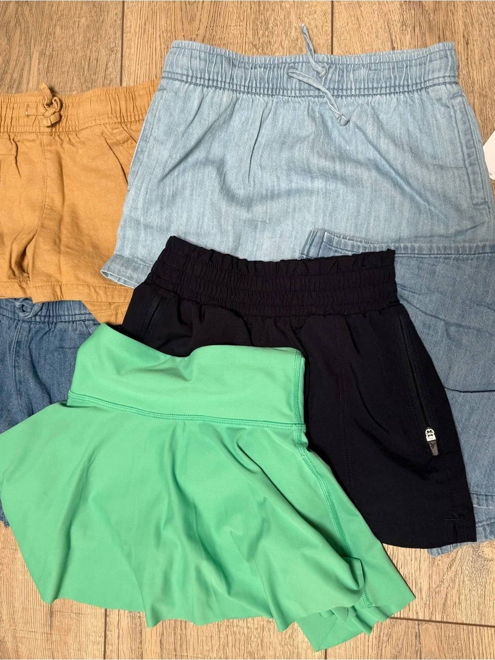 Bundle of Girls Small Shorts and Skirts
